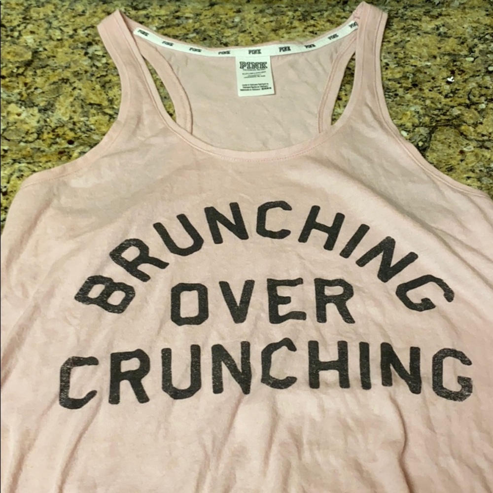 Pink Victoria’s Secret tank. Size S